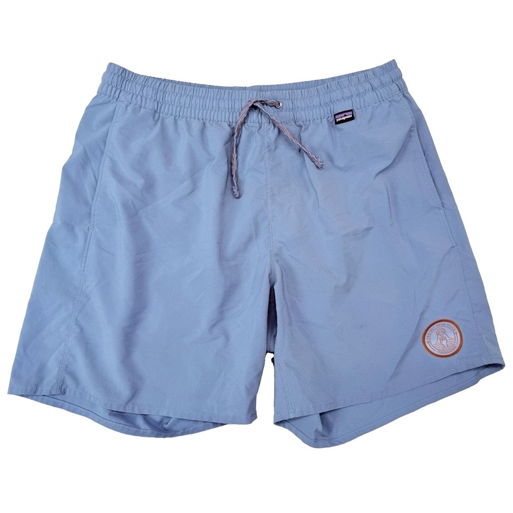 Patagonia Men's Hydropeak Volley Shorts Size Medium Tidepool Blue